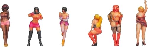 NOCH Leichte Damen, stehende und bewegte Frauenfiguren, 1:160 N aus Kunststoff für Modellbau und Dioramen NOCH Leichte Damen, stehende und bewegte Frauenfiguren, 1:160 N aus Kunststoff für Modellbau und Dioramen von NOCH