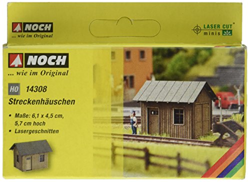 NOCH Streckenhäuschen, detailgetreu für Modellbahn Spur H0, ideale Ausschmückung NOCH Streckenhäuschen, detailgetreu für Modellbahn Spur H0, ideale Ausschmückung von NOCH