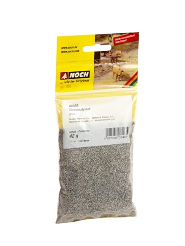 NOCH Streumaterial, in Grautönen, 42 g Beutel für Modellbau und Dioramen, ideal für Schotterwege und Landschaftsgestaltung NOCH Streumaterial, in Grautönen, 42 g Beutel für Modellbau und Dioramen, ideal für Schotterwege und Landschaftsgestaltung von NOCH