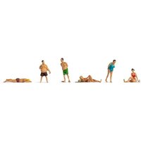 NOCH TT Badende Bemalt, Stehend, Sitzend, Liegend von NOCH