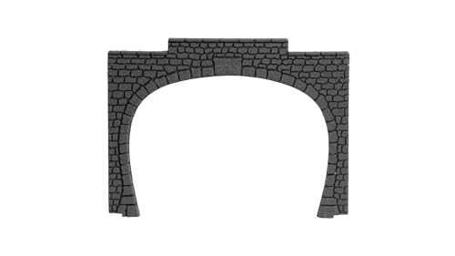 NOCH Tunnel-Portal mit Kunststoff für Modellbahn H0, 2-gleisig, 15,5 x 12,5 cm ideal für realistische Tunnel und Bergeinfahrten NOCH Tunnel-Portal mit Kunststoff für Modellbahn H0, 2-gleisig, 15,5 x 12,5 cm ideal für realistische Tunnel und Bergeinfahrten von NOCH