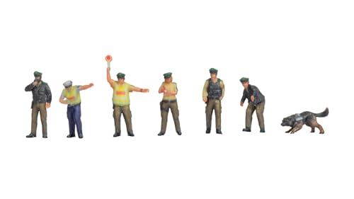 NOCH Z Figuren Polizisten, Miniaturfiguren für die Modellbahn, perfekt für Spurweite Z, detailliert gestaltet NOCH Z Figuren Polizisten, Miniaturfiguren für die Modellbahn, perfekt für Spurweite Z, detailliert gestaltet von NOCH