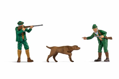 Noch 17842 Hunters (2) & Dog Figure Set von NOCH