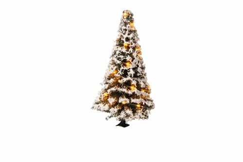 NOCH® Beleuchteter Weihnachtsbaum, mit 20 LEDs verschneit, 8 cm hoch für Modelleisenbahn Zubehör und Winterdeko NOCH® Beleuchteter Weihnachtsbaum, mit 20 LEDs verschneit, 8 cm hoch für Modelleisenbahn Zubehör und Winterdeko von NOCH