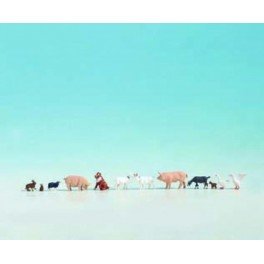 Noch 45711 - Tiere auf dem Bauernhof Figuren von NOCH