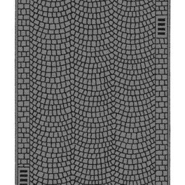 Noch 48592 - Ausschmückung: Kopfsteinpflaster, 4 x 100 cm von NOCH