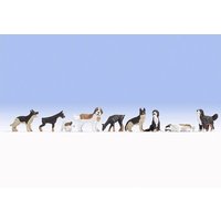 NOCH N Hunde Bemalt, Sitzend, Stehend NOCH N Hunde Bemalt, Sitzend, Stehend von NOCH