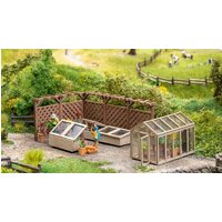 Noch - Laser-Cut Deko-Set "Im Garten" von NOCH