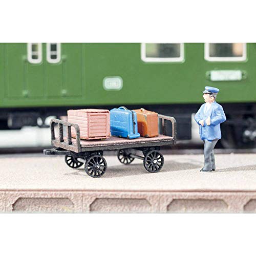 Noch Laser-Cut Minis® 14311 H0 Laser-Cut Minis® Gepaeckwagen Lasercutbausatz von NOCH