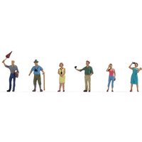 NOCH H0 Reisegruppe 0015472 Bemalt von NOCH