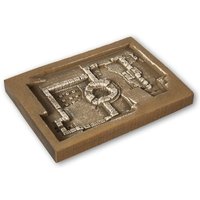 NOCH 58615 H0 Römische Therme Ausgrabung Fertigmodell von NOCH