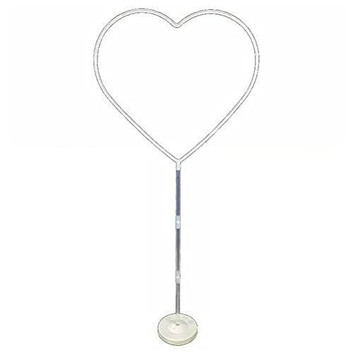 Ballon Column Stand Kit - Verstellbarer Rahmenhalter für Love Heart Bogen, Hochzeit, Party - - Leichtes und Tragbares Ballon -Display -Stand für Geburtstage, Jubiläen, von NOENNULL
