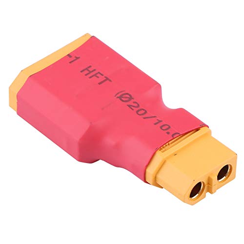 Buchsenadapter, 5 × 4 × 1 RC-Stecker, Adapter, Batterie-Konverter-Stecker Xt90-Stecker auf Xt60-Buchse von NOENNULL