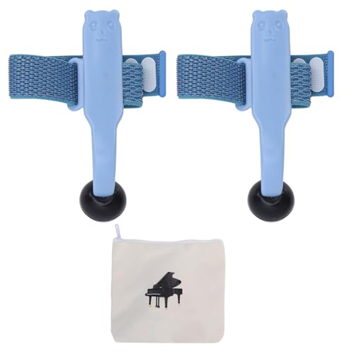Klavier-Fingertrainer: 1 Paar Fingerpositionierungshilfe für Klavierübungen, ergonomisches Design mit lebensmittelechtem Gummi für Anfänger Klavier-Fingertrainer: 1 Paar Fingerpositionierungshilfe für Klavierübungen, ergonomisches Design mit lebensmittelechtem Gummi für Anfänger von NOENNULL