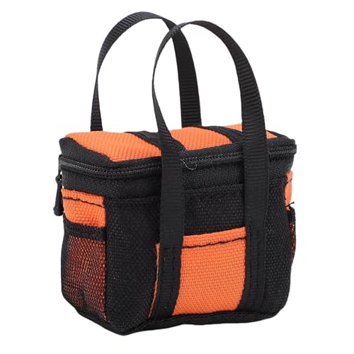 NOENNULL 1:8 1:10 RC Crawler Auto Dekoration Tasche Upgrades Teil Simulation Dekoratives Paket RC Carry Tools Zubehör (Orange) von NOENNULL