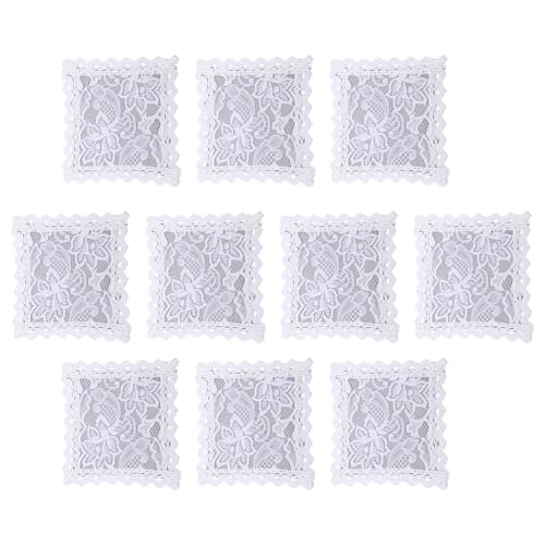 NOENNULL 10pcs 1:12 Dollhouse Lace Tischmatte, Miniatur -Spitze Tischmatte Vintage Exquisite Miniatur -Tischdecke Dekor Foto Requisiten NOENNULL 10pcs 1:12 Dollhouse Lace Tischmatte, Miniatur -Spitze Tischmatte Vintage Exquisite Miniatur -Tischdecke Dekor Foto Requisiten von NOENNULL