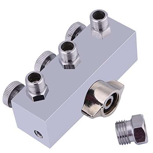 NOENNULL 3 -Wege -Luftschlauch -Splitter, Airbrush Air -Schlauch -Splitter Einstellen Sie Luftregulierungs -Ventilknopf EIN Einstellen von Airbrush Hose Splitter Lackspray -Spray NOENNULL 3 -Wege -Luftschlauch -Splitter, Airbrush Air -Schlauch -Splitter Einstellen Sie Luftregulierungs -Ventilknopf EIN Einstellen von Airbrush Hose Splitter Lackspray -Spray von NOENNULL