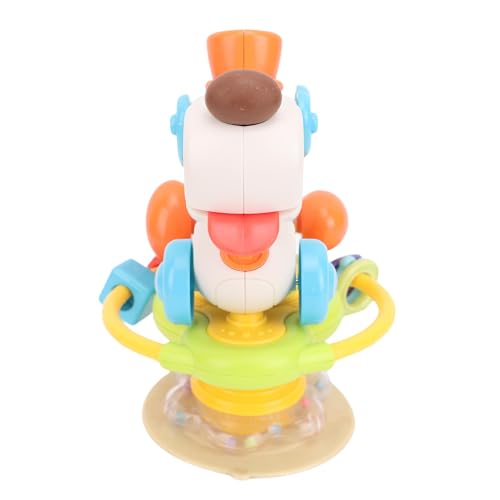 NOENNULL Baby -Essspielzeug für Baby -Esstisch, Saugbecher -Puzzle -Stretch -Hundelenkrad mit Abnehmbaren Teilen, Multi Funktionales Bildungslernwerkzeug von NOENNULL