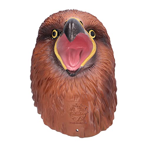 NOENNULL Bald Eagle Hand Puppet - Realistische Adlerpuppe mit Beweglichen Mund, Interaktive Vogelpuppe für Kinder und Erwachsene - Ideal für Bildung, Geschichtenerzählen, Geschenke von NOENNULL