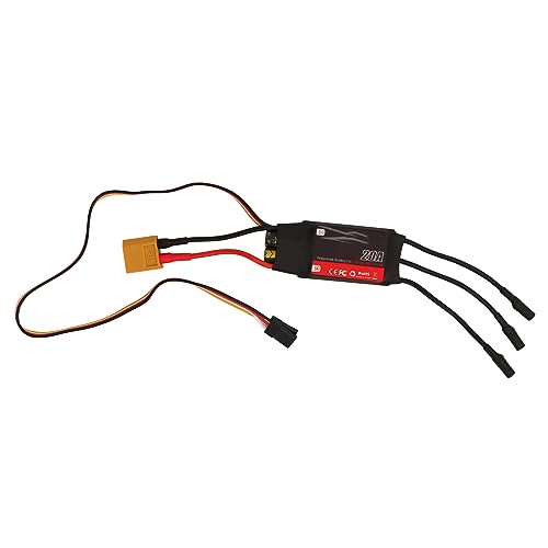 NOENNULL Elektronischer Geschwindigkeitsregler 20 A ESC 20 A RC, bürstenloser Motor, elektrischer Geschwindigkeitsregler für Drohne mit festem Flügel von NOENNULL