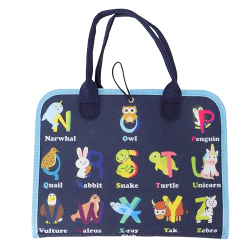 NOENNULL Filz Activity Board für Kleinkinder, Sensorisches Lernspielzeug Montessori Sensory Toys Activity Board Feinmotorische Fähigkeiten, die Spielzeug für Kleinkinder Mädchen von NOENNULL