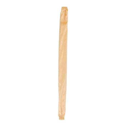 NOENNULL Flanellette -Kettenabdeckung mit Reißverschluss, 60 cm Länge 5 cm Breite, Schutzhülle für, Motorrad, Rollenkette, Schmiermittelschutz (Beige) von NOENNULL