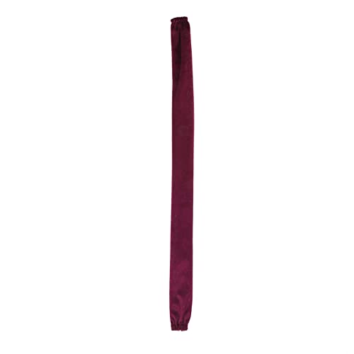 NOENNULL Flanellette -Kettenabdeckung mit Reißverschluss, 60 cm Länge 5 cm Breite, Schutzhülle für, Motorrad, Rollenkette, Schmiermittelschutz (Lila) von NOENNULL