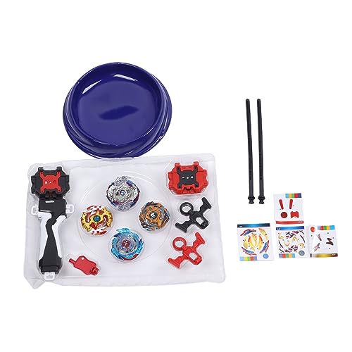NOENNULL Gyroscope Launcher Toy Set, STEM Rotierende Gyro mit Startbasiszubehör für Kinder, Entwickelt Handaugenkoordination, Unterhaltsame Bildungsspielzeug für Kinder für Kinder von NOENNULL