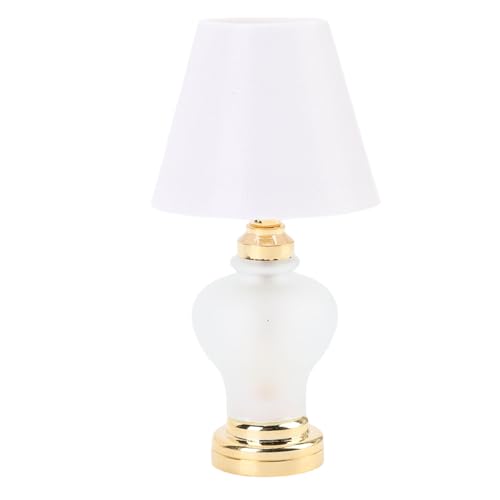 NOENNULL Puppenhaus-LED-Lampe, Miniatur-Puppenhauslampe, LED-Licht Im Maßstab 1:12 für Puppenhaus-Dekor, Stilvolles Puppenhaus-Dekorationslicht, Möbelmodell, Miniaturlampen für Puppenhaus von NOENNULL
