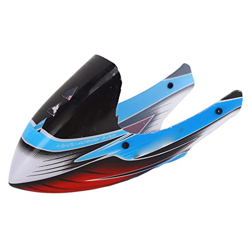 NOENNULL RC Hubschrauber-Kopfbedeckung, blau, rot, ferngesteuertes Hubschrauber-Modell, Markise für WLtoys K200 NOENNULL RC Hubschrauber-Kopfbedeckung, blau, rot, ferngesteuertes Hubschrauber-Modell, Markise für WLtoys K200 von NOENNULL