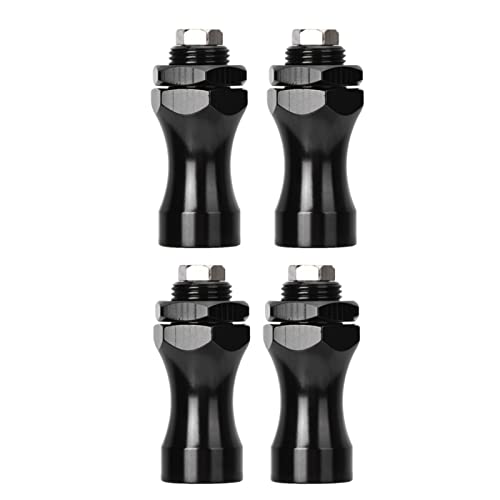 NOENNULL RC Rad-Sechskant-Schraubendreher, 1/10 auf 1/8, 12 mm auf 17 mm, 30 mm Verlängerung, Sechskant-Adapter von NOENNULL