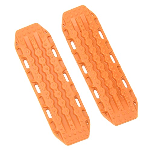 NOENNULL Simulation Escape Board 2PCS RC Car Escape Board, Plastiksandleitern für 1/18 1/24 Skala Fernbedienungsauto Axial SCX24 mit Feiner Arbeit, die auf Dem Fahrzeug Installiert Ist von NOENNULL