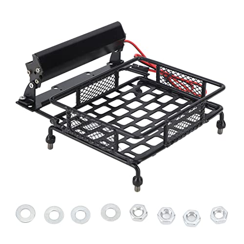 RC Auto Dachträger mit LED Licht für Traxxas Zubehör für Auto Modernisierungsteile Axial RC von NOENNULL