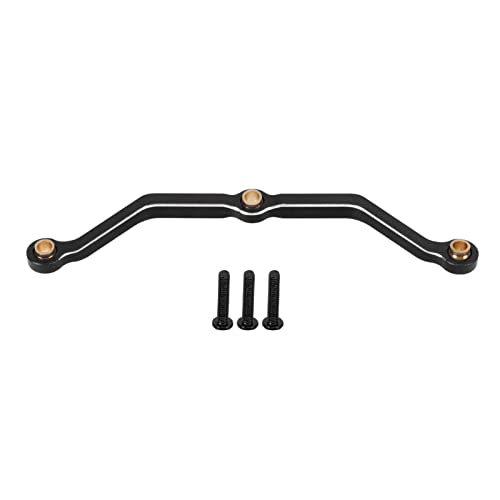 RC Lenkung Verbinder Aluminiumlegierung RC Lenkstange Auto Traxxas 1/18 RC (Schwarz) von NOENNULL
