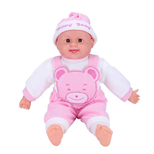 Realistische Babypuppe, 50 cm, realistisch, Neugeborene, niedliche Babypuppe, niedlich, Kinder, Lernspielzeug (C) von NOENNULL