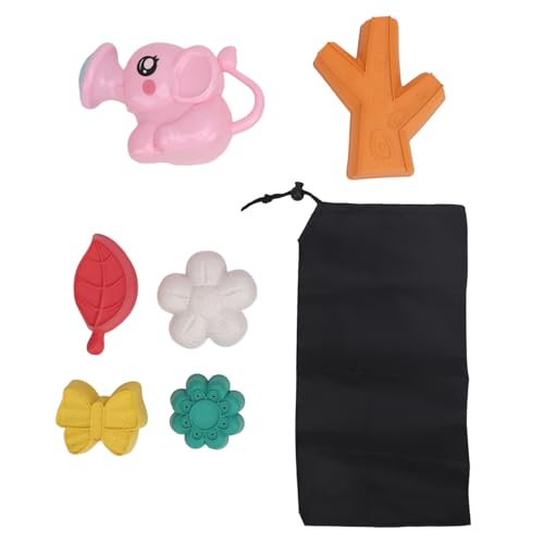 Strandspielzeug für Babys, , Strandspielzeug, Sandspielzeug, Buntes Cartoon-Blumenblatt, Baumform, Sprinkler, Strandspielzeug-Set mit Aufbewahrungstasche, Sand- und Strandspielzeug für Babys, , Strandspielzeug, Sandspielzeug, Buntes Cartoon-Blumenblatt, Baumform, Sprinkler, Strandspielzeug-Set mit Aufbewahrungstasche, Sand- und von NOENNULL