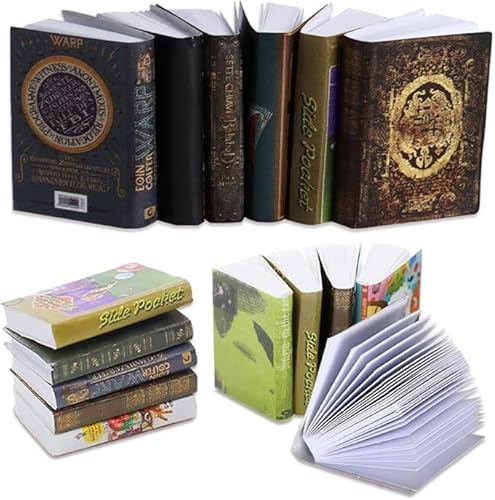 Kann Geöffnet Werden 50 Stück Miniatur Zubehör Miniatur Bücher Miniatur Puppenhäuser Bücher Bücher Zubehör Zur Dekoration Miniatur Buchspielzeug Geeignet Für Wohnzimmer Bibliothek Und Arbeitszimmer von NOLACE