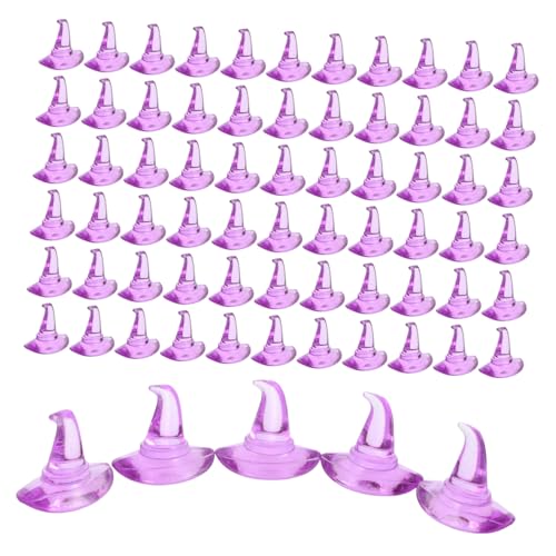 NOLITOY 1 Beutel Miniatur-hexenhut-figuren – Mini-hexenhut-anhänger, Tischdekoration Für Halloween, Vasenfüller, Partygeschenke NOLITOY 1 Beutel Miniatur-hexenhut-figuren – Mini-hexenhut-anhänger, Tischdekoration Für Halloween, Vasenfüller, Partygeschenke von NOLITOY