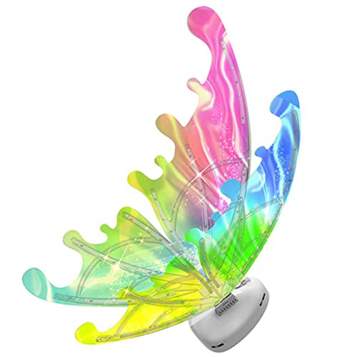 NOLITOY 1 Satz Elektrische für Fliegenden Schmetterlingsflügeln für Leuchtende Bewegliche Kostümflügel für Partys Auftritte für Halloween Kostümbälle NOLITOY 1 Satz Elektrische für Fliegenden Schmetterlingsflügeln für Leuchtende Bewegliche Kostümflügel für Partys Auftritte für Halloween Kostümbälle von NOLITOY