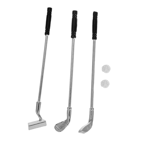 NOLITOY 1 Satz Golfset für Puppenhäuser Golfclubs Bälle Dekoratives Zubehör für DIY Miniaturhäuser Hochwertige Handwerkskunst Romantische Mini Szenariengestaltung NOLITOY 1 Satz Golfset für Puppenhäuser Golfclubs Bälle Dekoratives Zubehör für DIY Miniaturhäuser Hochwertige Handwerkskunst Romantische Mini Szenariengestaltung von NOLITOY