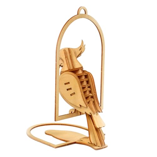 NOLITOY 1 Satz Holzpuzzle Papagei für DIY Holzspielzeug Hand Augen Koordination und Kreativen Fähigkeiten für Geburtstage und Feste NOLITOY 1 Satz Holzpuzzle Papagei für DIY Holzspielzeug Hand Augen Koordination und Kreativen Fähigkeiten für Geburtstage und Feste von NOLITOY