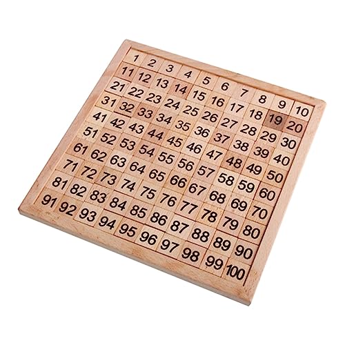 NOLITOY 1 Satz Holzpuzzle für Kleinkinder Zahlen Sortierspielzeug für Frühe Bildung Pädagogisches und Kreativität bei Kindern von NOLITOY