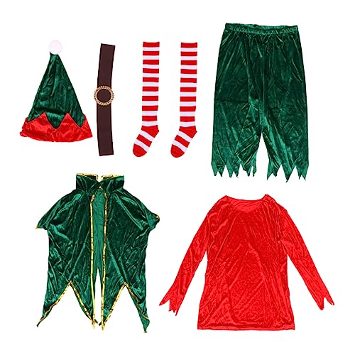 NOLITOY 1 Satz Kleidung Elfenkostüm für Erwachsene -Overall halloween kostüm halloween costume Anzüge für Männer Herrenanzüge Weihnachts-Mann-Kostüm kreatives Männerkostüm Weihnachten von NOLITOY