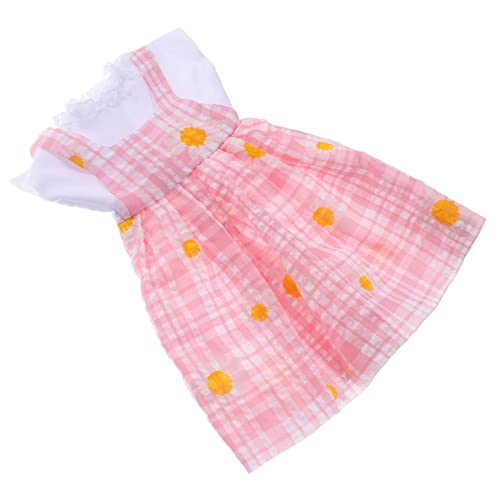 NOLITOY 1 Satz Lovely Doll Dress Wiederverwendbares Puppenkleid mit Dekorativem Rock Weiche Puppenbekleidung für und Spielspaß NOLITOY 1 Satz Lovely Doll Dress Wiederverwendbares Puppenkleid mit Dekorativem Rock Weiche Puppenbekleidung für und Spielspaß von NOLITOY