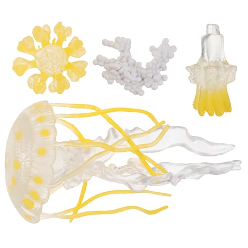 NOLITOY 1 Satz Quallen-Ornamente für Meerestiere Lebenszyklus-Lernspielzeug Fahrrad-Lebensspielzeug Kinderspielzeug Wissenschaftstiere für Ozeantiere Figuren Plastik NOLITOY 1 Satz Quallen-Ornamente für Meerestiere Lebenszyklus-Lernspielzeug Fahrrad-Lebensspielzeug Kinderspielzeug Wissenschaftstiere für Ozeantiere Figuren Plastik von NOLITOY