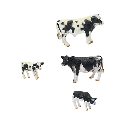 NOLITOY 1 Satz Realistische Kuh Modelle Tierfiguren für Lernspielzeug Kreativität und Vorstellungskraft für Zuhause Schule und Freizeit von NOLITOY
