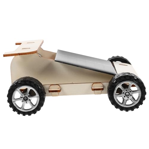 NOLITOY 1 Satz Solarauto -Modell Solarbetriebenes Fahrzeug Lehrreich Solar- Machen Leistung Kinderspielzeug DIY- Bausatz Für Bildungsspielzeug Lehrhilfe Holz von NOLITOY