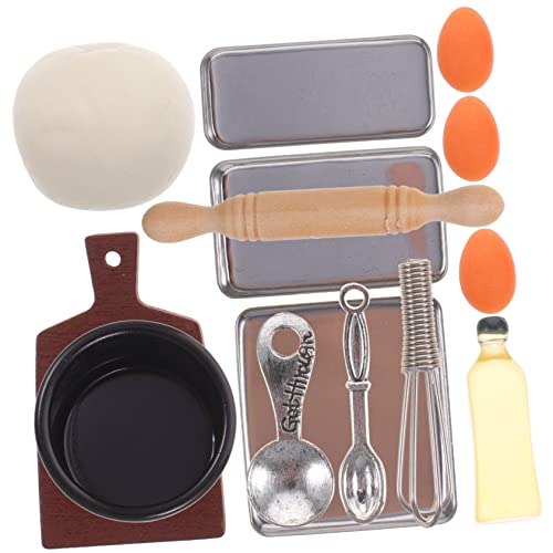 NOLITOY 1 Satz kleines Backset modellierwerkzeug modelierwerkzeug -Küchenutensilien modelier werkzeugset Mini Backsets für 10-12 winziges Kochen Harz von NOLITOY