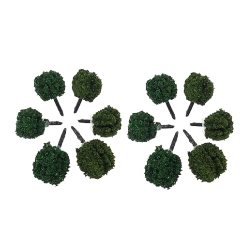 NOLITOY 1 Schachtel Teiliges Miniatur Künstliche Pflanzen Modellbau Sandtisch Dekoration Langlebiges Material für Gartenlandschaft DIY Zubehör von NOLITOY