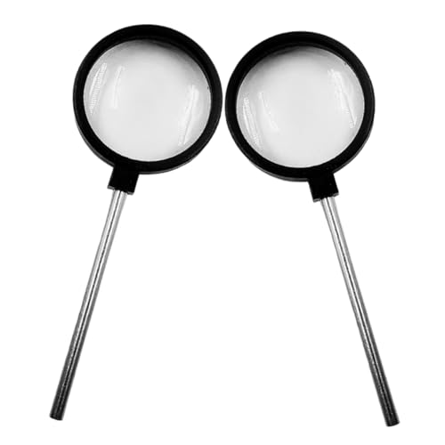 NOLITOY 1 Set Handlupe, Physikalische Optische Linse, Konkave, Konvexe Linse, Set Für Den Physikunterricht von NOLITOY